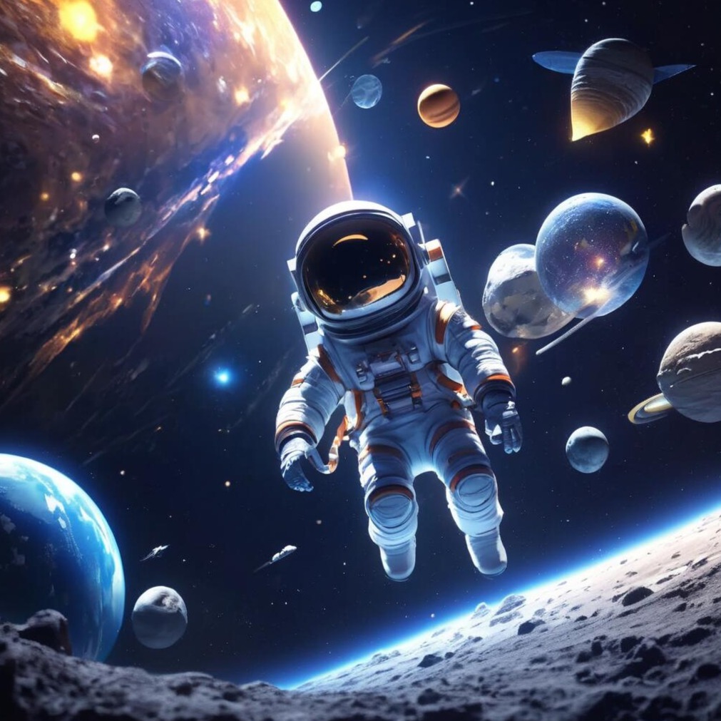 太空节奏歌单封面